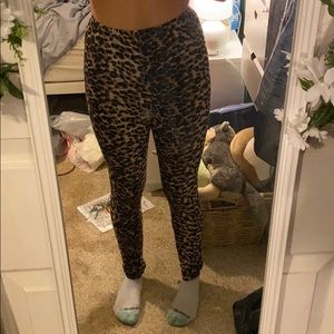 cheetah print leggings